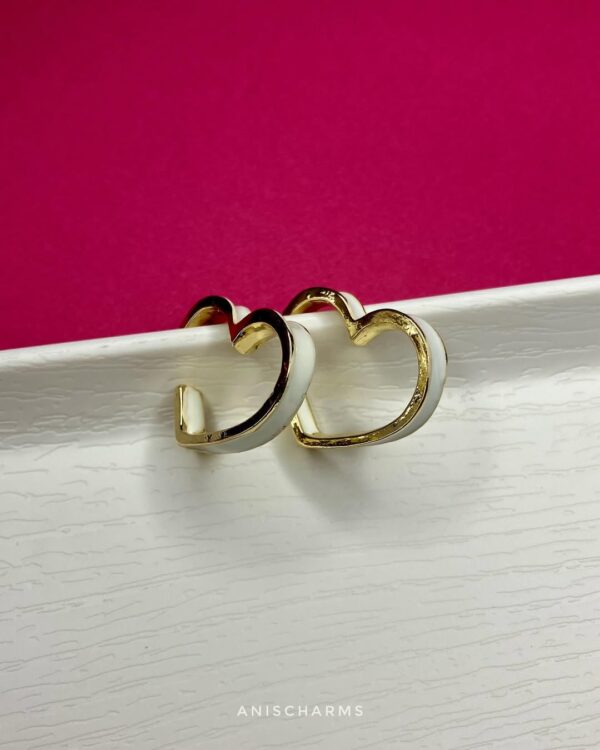 Heart Hoop Earring