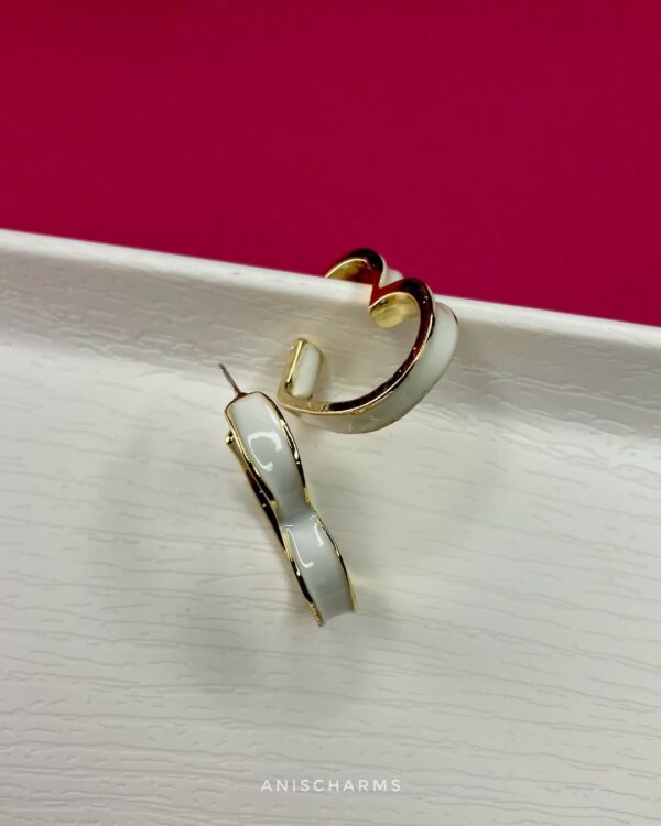 Heart Hoop Earring