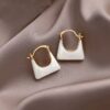 Enamel Handbag Earrings