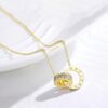 471596643_17886077397175732_172688788471083388_n Interlocking Pendant Necklace