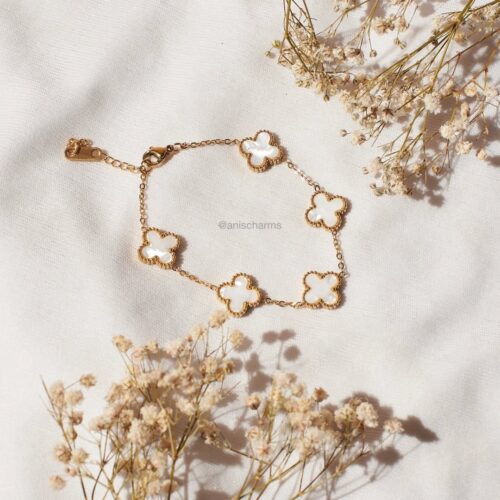 White Clover Bracelet