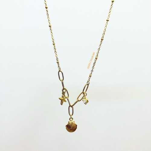 Beach Inspired Charms Necklace