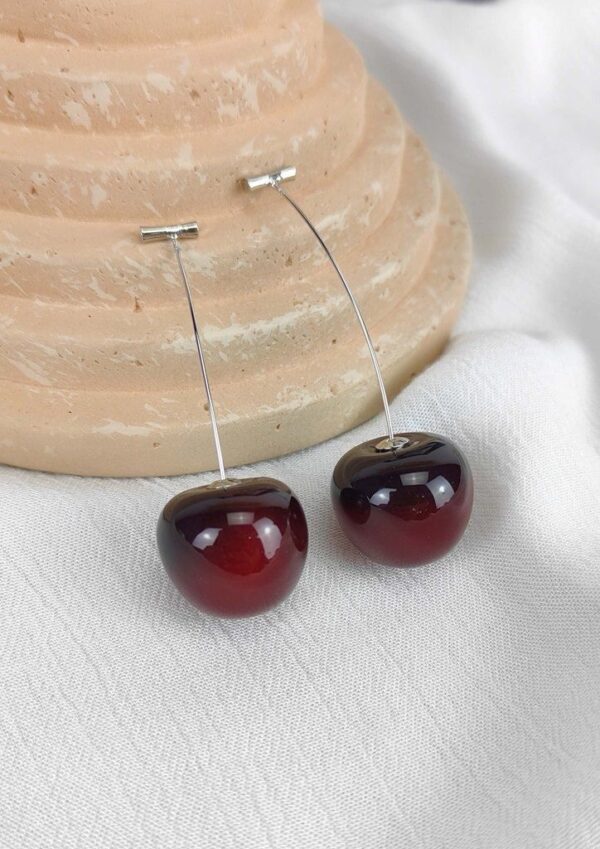 cherry earring