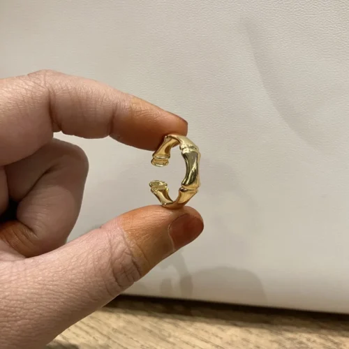 bamboo pattern Ring