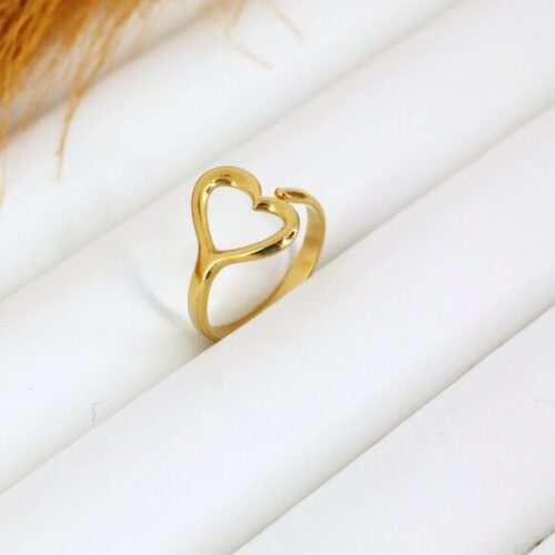 open heart ring open heart ring
